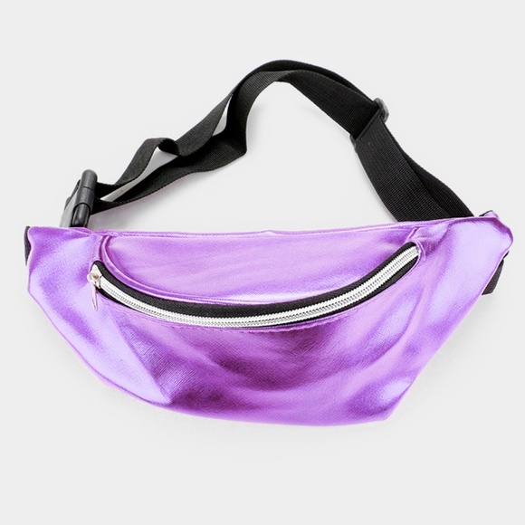 Handbags - Metallic Fanny Pack